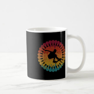 Skeeler Retro Vintage Skateboarden  Koffiemok