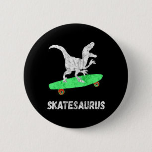 Skeelerboard Dinosaur Skeeleren T-rex Grappige Ske Ronde Button 5,7 Cm