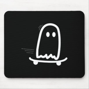 Skeelerboard Geest Halloween Kostuum Grappige Gees Muismat