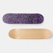 Skeelerboard met paarse achtergrond skateboard (Horizontaal)
