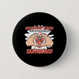 Skeelerboard Schaatsen Skeeleren Skeelerer Ingewik Ronde Button 5,7 Cm