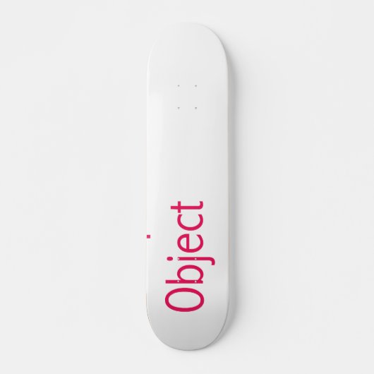 Skeelerboard Sjabloon Skateboard (Voorkant)