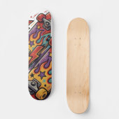 Skeeleren Persoonlijk Skateboard (Voorkant)