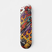Skeeleren Persoonlijk Skateboard (Voorkant)