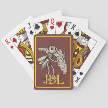 Skeeter Love Florida Speelkaarten met Monogram