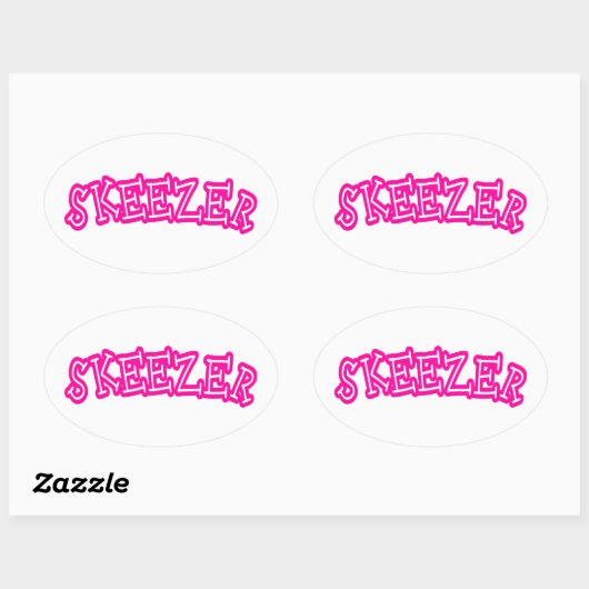 Skeezer Ovale Sticker (Vel)