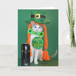 Skeezix McCat --- St. Patrick van de kat de Kaart