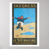 Skegness, England Vintage Travel Poster (Voorkant)