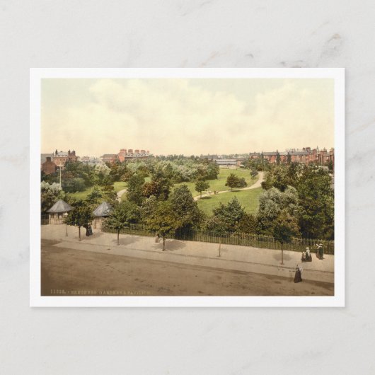 Skegness Gardens, Lincolnshire, Engeland Briefkaart (Voorkant)