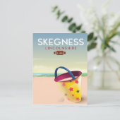 Skegness Lincolnshire By rail Briefkaart (Staand voorkant)