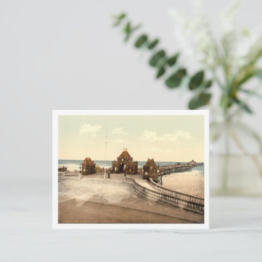 Skegness Pier, Lincolnshire, Engeland Briefkaart (Staand voorkant)