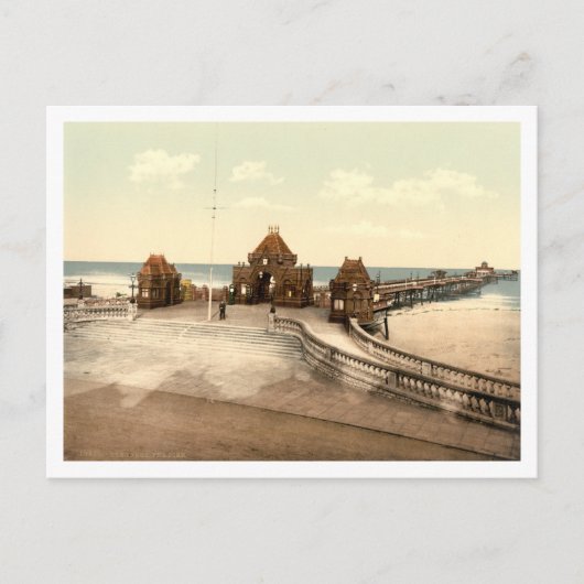Skegness Pier, Lincolnshire, Engeland Briefkaart (Voorkant)