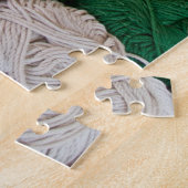 Skeins van garen legpuzzel (Zijkant)