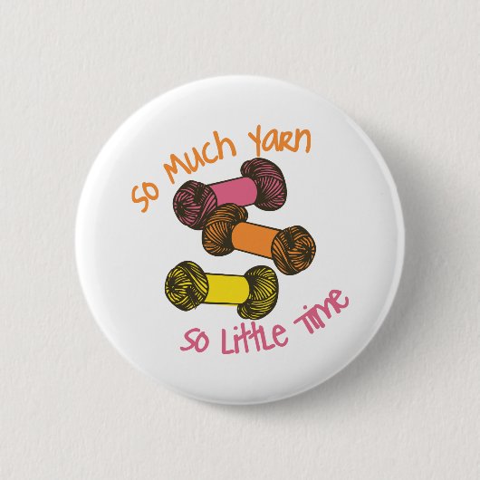 Skeins van garen ronde button 5,7 cm (Voorkant)