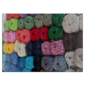Skeins van garen snijplank (Voorkant)