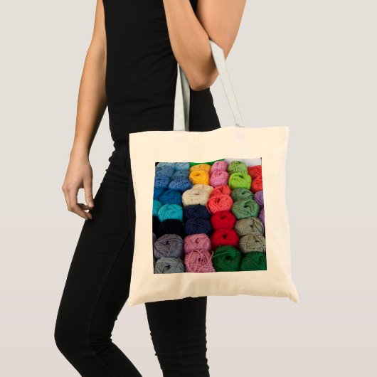 Skeins van garen tote bag (Voorkant (product))