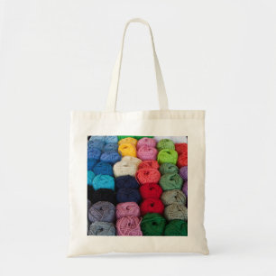 Skeins van garen tote bag