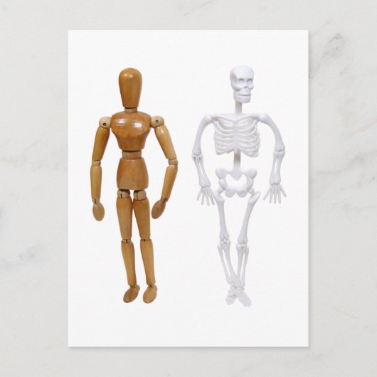 Skelet100309 Briefkaart (Voorkant)