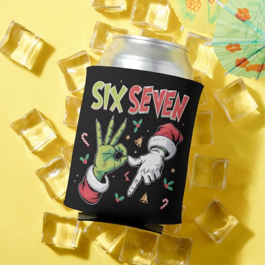 Skelet 6 7 Kerstmis Zes Zeven Meme Kerstmis Blikjeskoeler (Insitu Zomer)