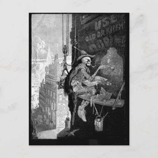 Skelet Adverteren briefkaart (Voorkant)