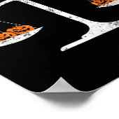 Skelet advocaat Halloween sarcastisch rechtenstude Poster (Hoek)