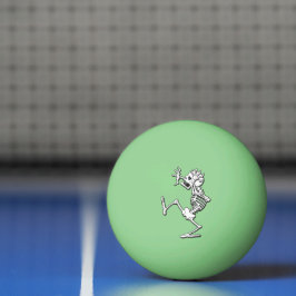 Skelet Anticipating Serve Pingpongbal