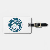 skelet bagagelabel (Voorkant horizontaal)