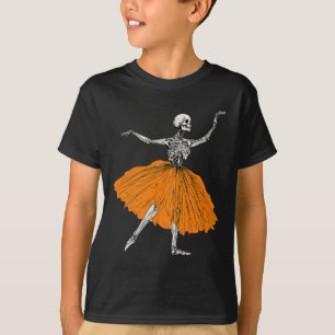 Skelet Ballerina Dans Tutu Griezelige Ballet Danse T-shirt
