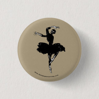 skelet ballerina ronde button 3,2 cm