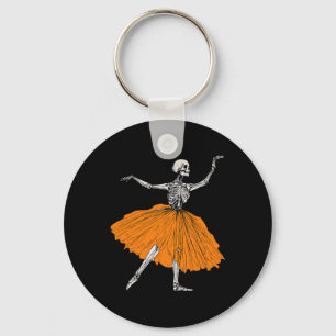 Skelet Balletdanseres Dans Tutu Griezelige Balletd Sleutelhanger