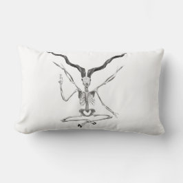 Skelet Baphomet Kussen