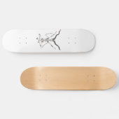Skelet Baphomet Skateboard (Horizontaal)