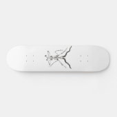 Skelet Baphomet Skateboard (Horizontaal)