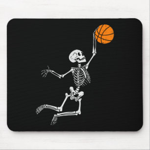 Skelet Basketbal Halloween Kostuum Heren Jongens T Muismat
