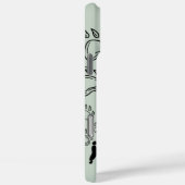 skelet beer Case-Mate iPhone case (Achterkant / Rechts)