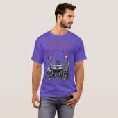 Skelet Beste Vrienden Proost T-shirt (Voorkant volledig)
