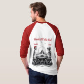 Skelet Beste Vrienden Proost T-shirt (Achterkant volledig)