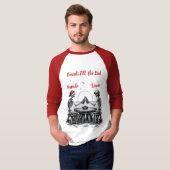 Skelet Beste Vrienden Proost T-shirt (Voorkant volledig)