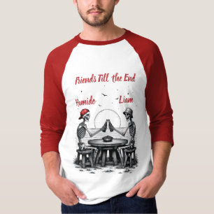 Skelet Beste Vrienden Proost T-shirt