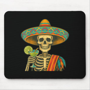 Skelet bier cinco de mayo feest  muismat