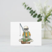 Skelet bij Gevist met Geviste staaf Briefkaart (Staand voorkant)