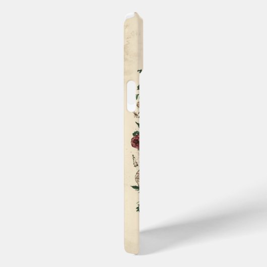 Skelet bloem Case-Mate iPhone case (Achterkant / Rechts)