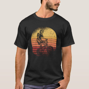 Skelet BMX Halloween Fietsfreestyle T-shirt
