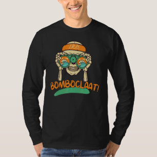 Skelet Bomboclaat Jamaica Slang Woord Zomer Vaca T-shirt