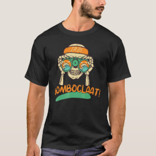 Skelet Bomboclaat Jamaica Slang Woord Zomer Vaca T-shirt
