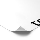 Skelet Botten in het gemiddelde menselijk lichaam Poster (Hoek)