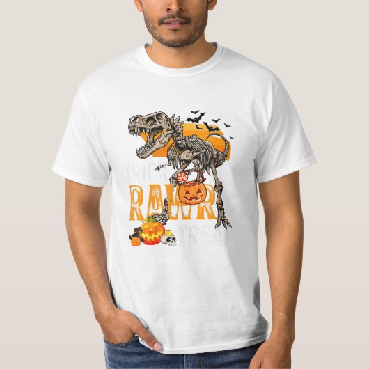 Skelet Botten Trick Raw T-shirt (Voorkant)