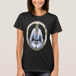 Skelet Braziliaans Jiu Jitsu en BJJ T-shirt