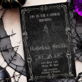 Skelet Bride Halloween Vrijgezellenfeest Invite Kaart