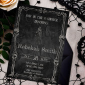 Skelet Bride Halloween Vrijgezellenfeest Invite Kaart